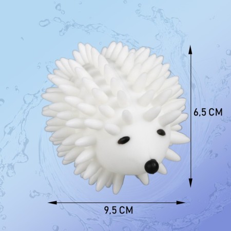 Balls for washing the linen “Hedgehogs”, 2 pcs, white color-2