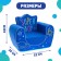 Super Boy soft toy-peel, blue color