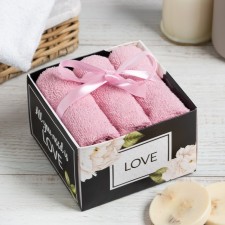 A set of terry napkins 
