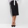 Women's skirt Minaku: Partydress Black Color, Rr. 46