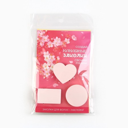 Hair clips, with your own hands "Kawaii hairpins", 8.5 x 13 cm-10