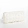 Cosmetic bag with zipper, dairy color