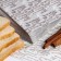 Fatty -resistant "manuscript", in sheets, 25 x 22 cm