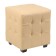 Stanley Pouf, 400x400x420, beige