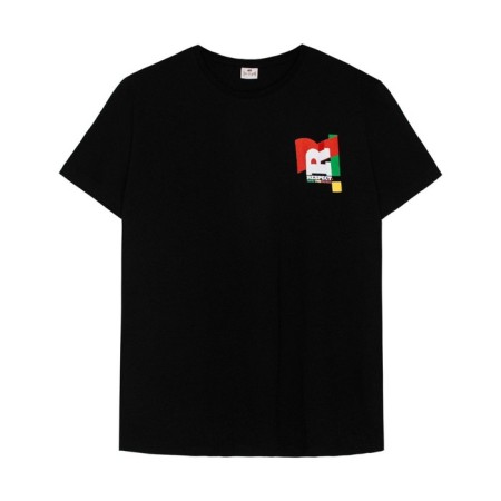 Male T -shirt, size 56, black color-3
