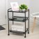 Roadfly 33KS, 3 tiers, 45 × 30 × 65 cm, black color