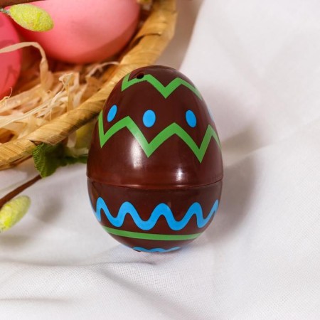 The basis for the creativity “Egg with an ornament” opens, a set of 6 pcs., Size 1 pc: 6 × 4 cm-1