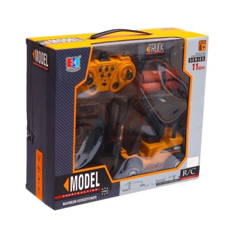 Radio -controlled "loader" machine, works on the battery-10