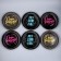 Disposable paper plate "Happy Birthday", 18 cm, set 6 pcs.