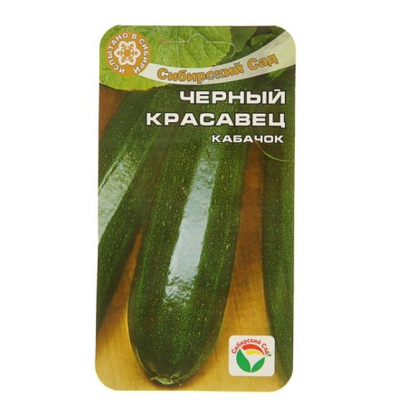 Semen zucchini "Black handsome", 5 pcs.