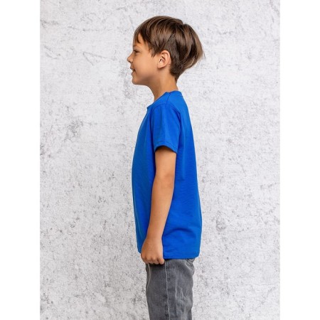 Children's T -shirt, height 110 cm, blue color-3
