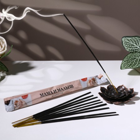 Incense "The secret of the night mom and baby", 8 sticks in soft packaging