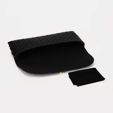 Case for gum glasses, black color-2