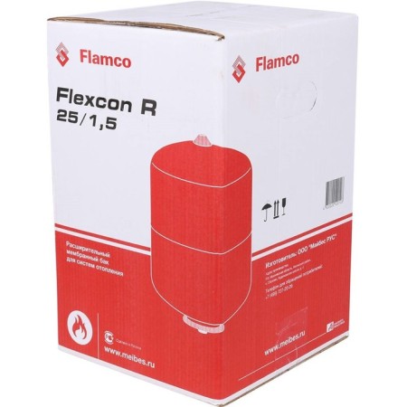 Expande Flamco FlexCon R tank, for heating systems, vertical, 1.5-6 bar, 25 liters-5