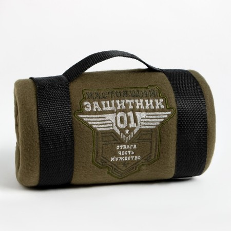 Plaid "Ethel" Real Defender 130x150 cm, 100% p/e, fleece 160 g/m2