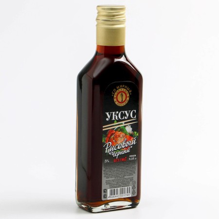Black rice vinegar, 3 %, 250 ml