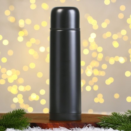 Gift set "Winter Patterns", a thermos 500 ml, a mug 2 pcs-3
