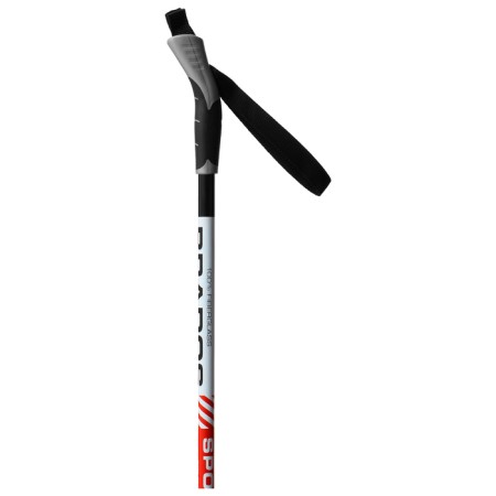 Ski kit: plastic skis 180 cm with a notch, fiberglass sticks 140 cm, fasteners NN75 mm-8