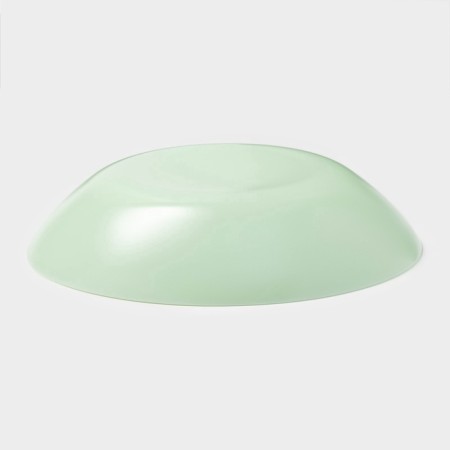 Deep plate Luminarc Diwali Paradise Green, 700 ml, D = 20 cm, glass-ceramic, light green-3