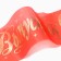 Set of ribbons "Graduate Grade 9", silk red foil, 5pcs