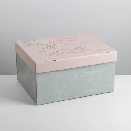 Gift folding box, packaging, “inspiration”, 31.2 x 25.6 x 16.1 cm-1
