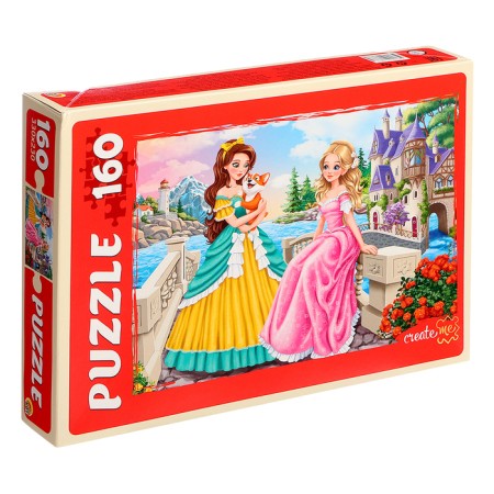 Puzzles "Princesses on the bridge", 160 elements