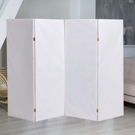 Shirma "White", 280x160 cm (4 panels)