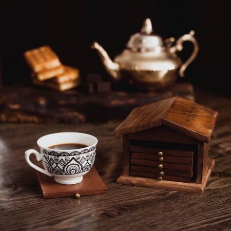 Hot "house" tree (set 6 pieces) 8.5x10x10 cm-4