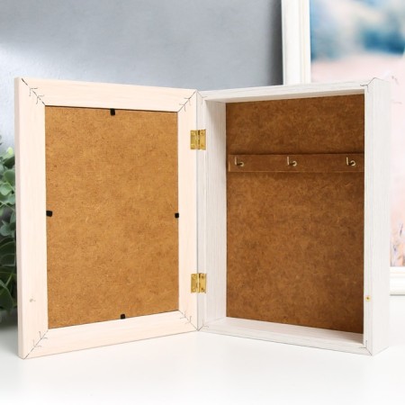 Key of Snow White Flowers Milk oak 17x22 cm-2