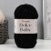 Yarn "Dolce Baby" 100% micropoliester 85m/50 g (742 black)