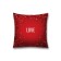Pillowess decorative "Love", on lightning, size 45x45 cm