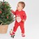 Combineson crumb I "Happy Winter 2", height 68-74 cm, red