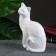 Figure "Cat with a pattern" 19x14x8cm