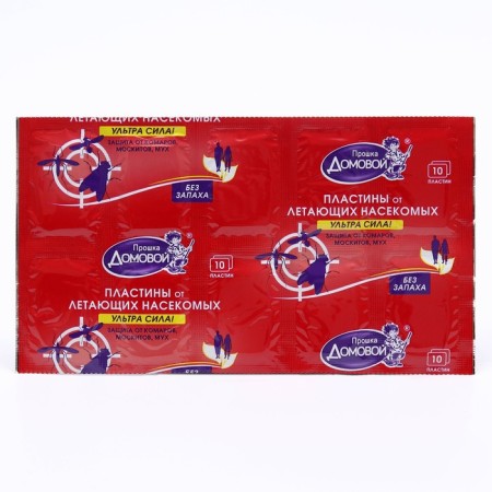 Plates from mosquitoes "house Proshka" Ultra Strength, 10 pcs.