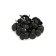 Tundra nails, decorative, 19x22 mm, black, 200 pcs