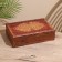 Casket "petals" wood 30x20x9 cm
