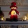 LED figure "Snowman" 13 × 30 × 8 cm, textiles, batteries LR1130X3, glow warm white