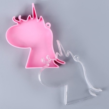 The basis for creativity and decoration "Unicorn", a set of 3 pcs., Size 1 pc. - 10 × 9.5 × 2.5 cm-3