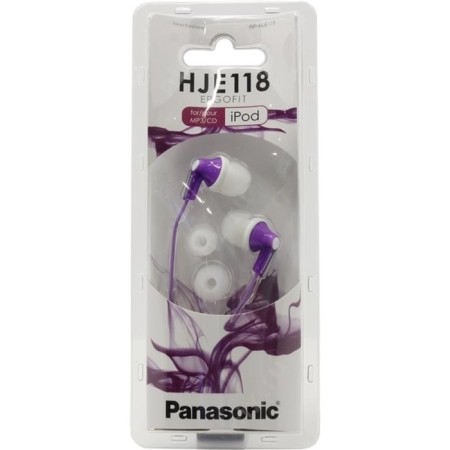 Panasonic RP-HJE118GUV Fiolette Headphones-1