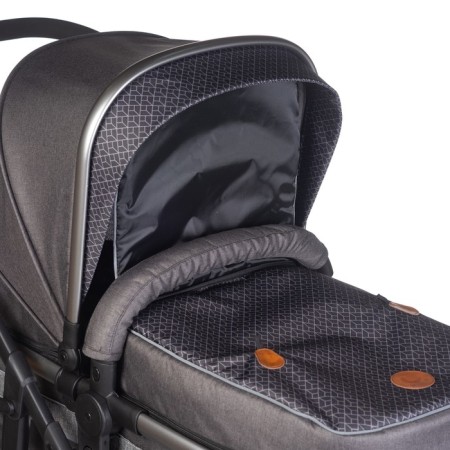 Stroller Transformer 2 in 1 ACARENTO Essenza, Black color-4