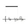 Jonah chandelier, size 120x28x200 cm, 10x5W,+ LED 17W, G9, 4000K