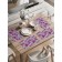 A set of napkins for setting the table "Life", rectangular, rounded edges, size 30x46 cm, 4 pcs