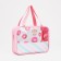 Lightning cosmetic bag, pink color