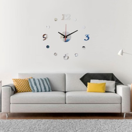 Watching interior, 3D, silent, sticker, large, D-40 cm-1