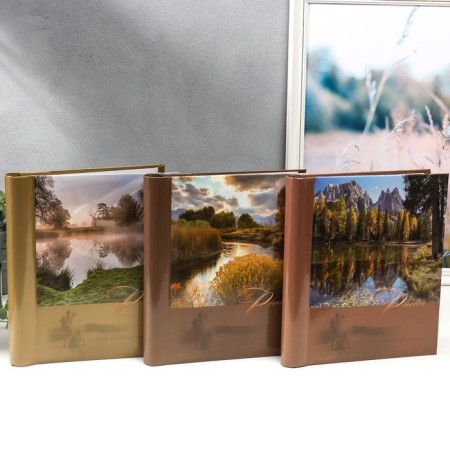 Photo album magnetic on 20 sheets "landshaft-5" mix-4