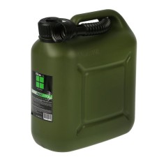 Canist of the fuel and lubricants of Oktan Profi, 10 l, plastic, reinforced, green
