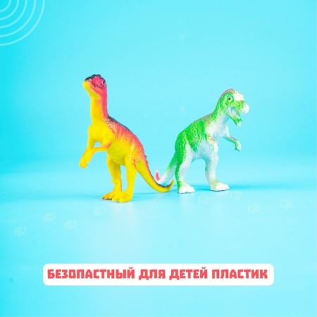 Animal set "Dinosaurs", 6 figures-3