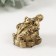 NECSK Polystone "Cash toad with a coin and a rod of Zhui" for bronze 5x6x4.5 cm