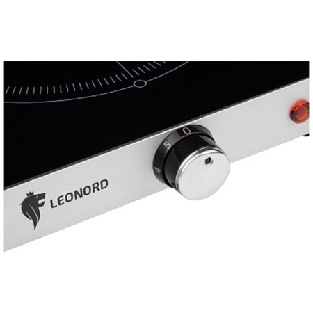 Infrared plate Leonord Le-1747, 2000 watts, 1 burner, 75 cm, black-4