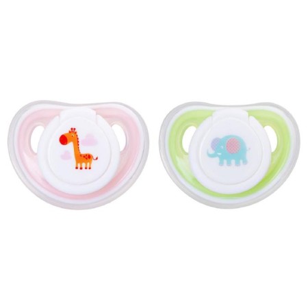 Nipple - silicone dummy orthodontic, from 6 months, Mix color